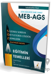 MEB - AGS Hazırlık Eğitimin Temelleri Söz Kazanacaksın Soru Bankası
