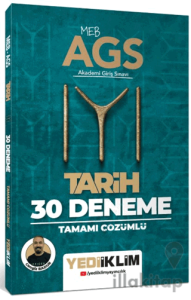 MEB AGS Kayı Tarih Tamamı Çözümlü 30 Deneme