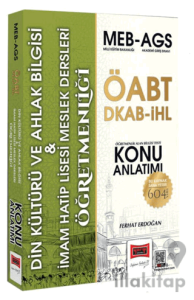 MEB-AGS ÖABT DKAB-İHL Din Kültürü ve Ahlak Bilgisi Öğretmenliği Konu Anlatımı