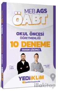 MEB AGS ÖABT Okul Öncesi Öğretmenliği Tamamı Çözümlü 10 Deneme