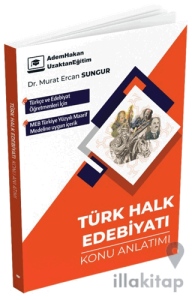 MEB AGS ÖABT Türk Dili ve Edebiyatı Türk Halk Edebiyatı Konu Anlatımı