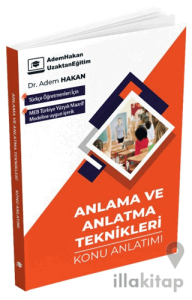 MEB AGS ÖABT Türkçe Öğretmenliği Anlama ve Anlatma Teknikleri Konu Anlatımı