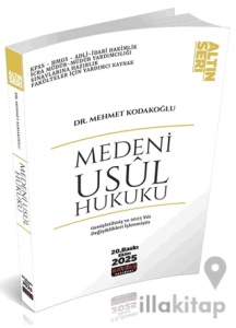 Medeni Usul Hukuku Konu Anlatımı
