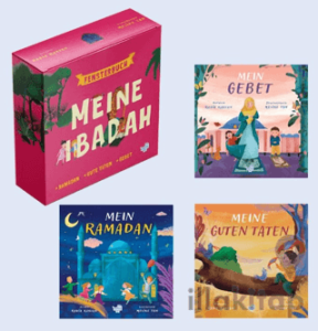 Meine Ibadah, Almanca Benim İçin Seti (3 Pencereli Kitap)