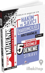 Mihenk Adli Hakimlik ve Savcı Yardımcılığı 5 Deneme