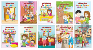 Mini Mini Bizler - Okul Öncesi Eğitici Hikaye Seti - 10 Kitap Takım