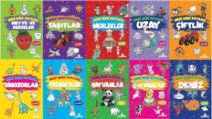 Mini Mini Boyama (10 Kitap)