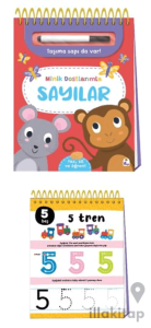 Minik Dostlarımla Sayılar – Yaz, Sil ve Öğren