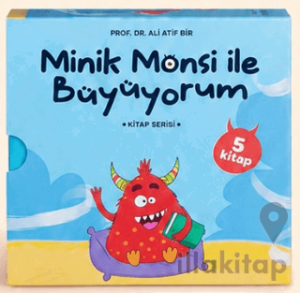 Minik Monsi ile Büyüyorum 5 Kitaplık Kutulu Set