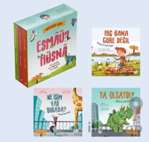 Minikler İçin Esmâü’l Hüsnâ Seti (3 Çift Taraflı Kitap