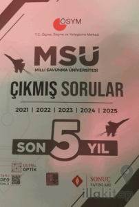 MSÜ Son 5 Yıl Çıkmış Sorular