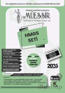 Müessir Adli Hakimlik + HMGS Çıkmış Soru Bankası Set
