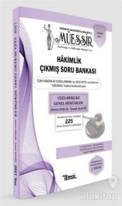 Müessir Adli-İdari Hakimlik Çıkmış Soru Bankası ve Çözümleri Ceza Hukuku Genel Hükümler