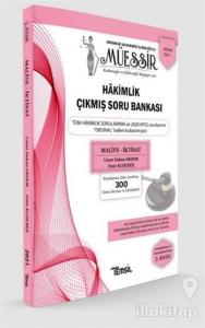 Müessir Adli-İdari Hakimlik Çıkmış Soru Bankası ve Çözümleri Maliye - İktisat