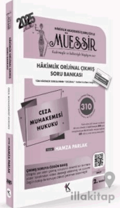 Müessir İdari Hakimlik ve İdari yargı Ön Sınavı için Ceza Muhakemesi Hukuku