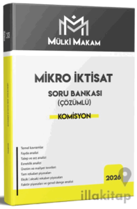 Mülki Makam Mikro İktisat Soru Bankası Çözümlü