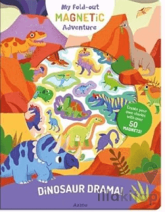 My Fold-Out Magnetic Adventure: Dinosaur Drama