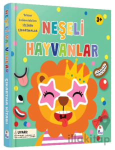 Neşeli Hayvanlar - Silikon Çıkartmalı