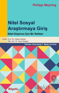 Nitel Sosyal Araştırmaya Giriş