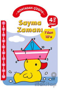 Noktadan Çizgiye Sayma Zamanı 1'den 10'a