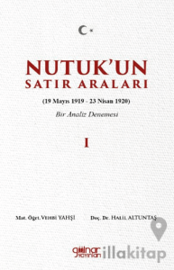 Nutuk’un Satır Araları I (19 Mayıs 1919 – 23 Nisan 1920) Bir Analiz Denemesi