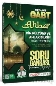 ÖABT MEB-AGS Din Kültürü ve Ahlak Bilgisi Ahbar Soru Bankası Çözümlü