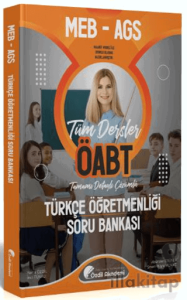 ÖABT MEB-AGS Türkçe Öğretmenliği Soru Bankası Çözümlü