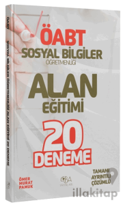 ÖABT Sosyal Bilgiler Öğretmenliği Alan Eğitimi 20 Deneme Çözümlü