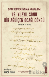 Ocak Hafızasından Satırlara: 19. Yüzyıl Sonu Bir Ağuiçen Ocağı Cöngü