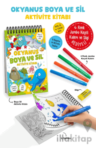 Okyanus – Boya ve Sil Aktivite Kitabı / 3 Yaş +
