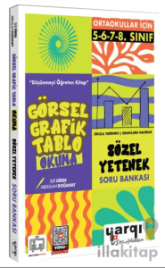 Ortaokullar İçin Görsel Grafik Tablo Okuma Sözel Yetenek Soru Bankası