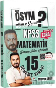 ÖSYM Böyle Sorar 2026 KPSS Matematik Tamamı Video Çözümlü 15 Deneme Sınavı