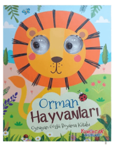 Oynayan Gözlü Boyama Kitabı – Orman Hayvanları