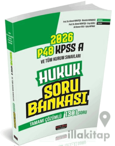 P48 KPSS A Grubu Hukuk Tamamı Çözümlü Soru Bankası Savaş Yayınları 2026