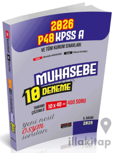 P48 KPSS A Grubu Muhasebe Tamamı Çözümlü 10 Deneme
