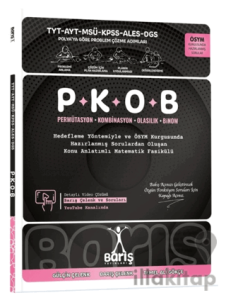 Permütasyon Kombinasyon Olasılık Binom Matematik Fasikülleri