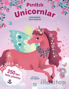 Pırıltılı Unicornlar – Çıkartmalarla Giysi Giydirme