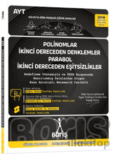 Polinomlar İkinci Dereceden Denklemler Parabol İkinci Dereceden Eşitsizlikler Matematik Fasikülleri
