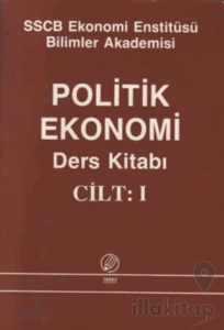 Politik Ekonomi Ders Kitabı Cilt:1