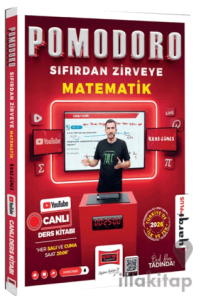 Pomodoro Sıfırdan Zirveye KPSS ALES DGS MEB-AGS TYT-AYT Matematik Canlı Ders Kitabı