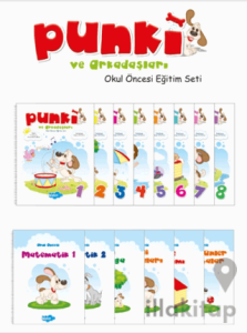 Punki ve Arkadaşları Okul Öncesi Eğitim Seti (5 Yaş)