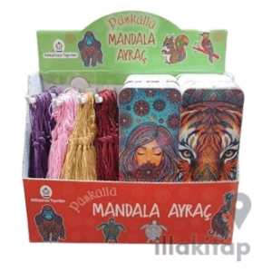 Püsküllü Mandala Ayraç Yetişkinler İçin (400'lü Set)