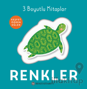 Renkler - 3 Boyutlu Kitaplar