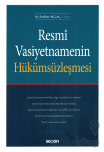 Resmi Vasiyetnamenin Hükümsüzleşmesi