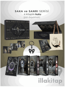 Saka ve Sanrı Serisi - 4 Kitaplık Yan Boyamalı Kutu
