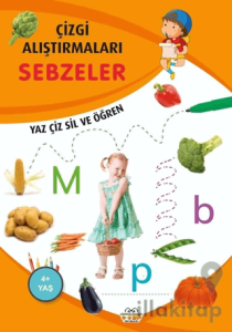 Sebzeler - Çizgi Alıştırmaları