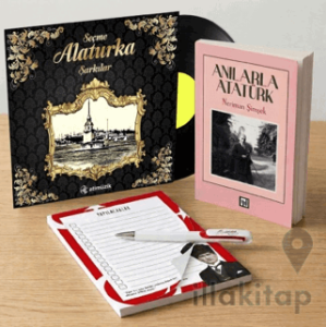 Seçme Alaturka Şarkılar Plak - Anılarla Atatürk - Bloknot ve Kalem