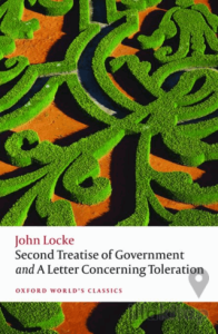 Second Treatise Of Government and A Letter Concerning Toleration