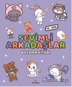 Sevimli Arkadaşlar Boyama Kitabı