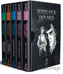 Sherlock Holmes 5 Kitap Özel Baskı Set